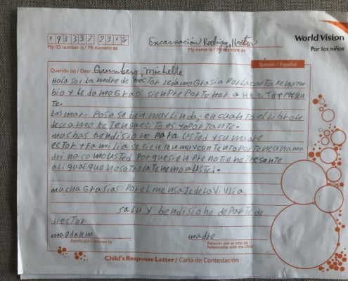 Hector in Dominican Republic sent Good News Pest Solutions and Iconnectu a letter today. Precious!