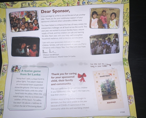 Abi Sent A Christmas Card