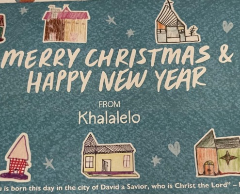 Christmas card from Lelo of Lesotho